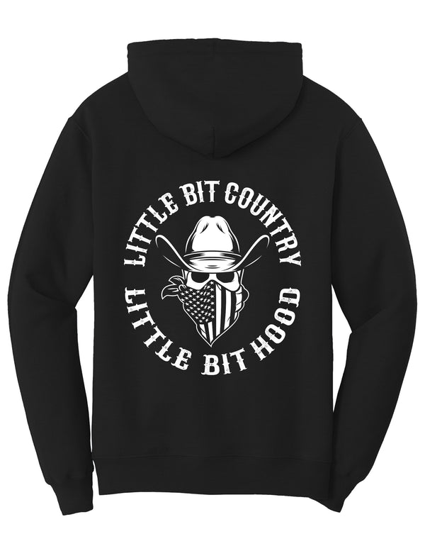 Little Bit Country Little Bit Hood Fleece Pullover Hooded Sweatshirt