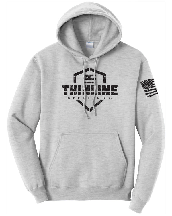 ThinLine Apparel Fleece Pullover Hooded Sweatshirt