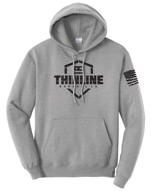 ThinLine Apparel Fleece Pullover Hooded Sweatshirt