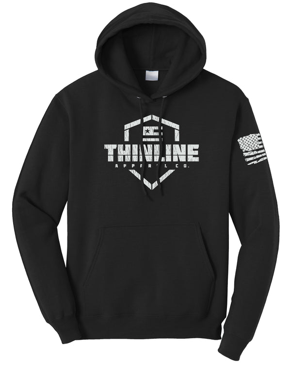 ThinLine Apparel Fleece Pullover Hooded Sweatshirt