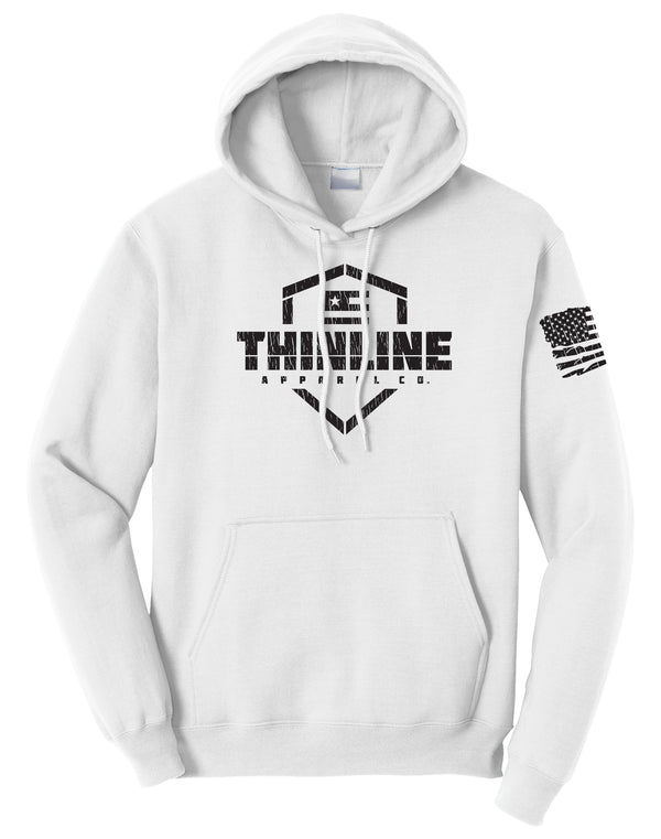 ThinLine Apparel Fleece Pullover Hooded Sweatshirt
