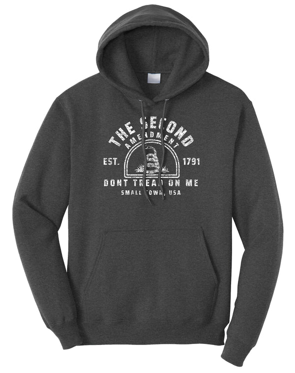 Second Amendment Fleece Pullover Hooded Sweatshirt