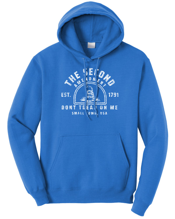 Second Amendment Fleece Pullover Hooded Sweatshirt