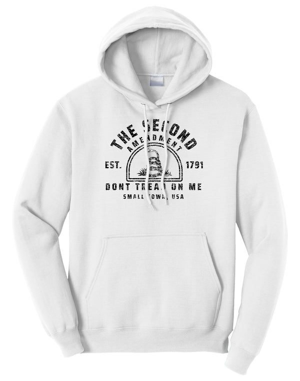 Second Amendment Fleece Pullover Hooded Sweatshirt