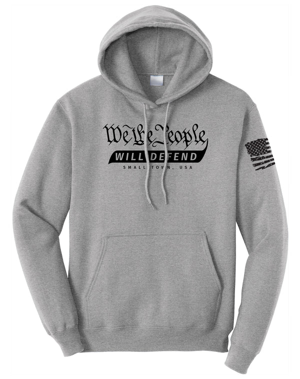 We The People Fleece Pullover Hooded Sweatshirt