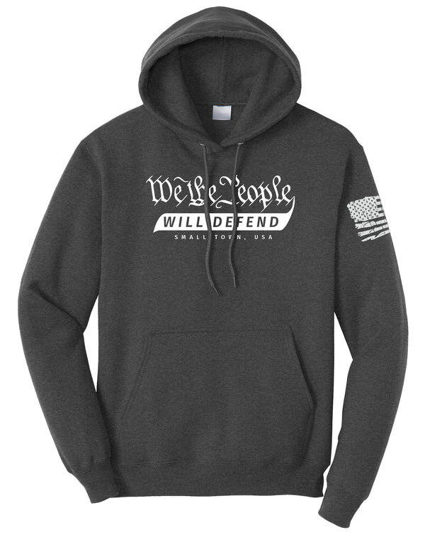 We The People Fleece Pullover Hooded Sweatshirt