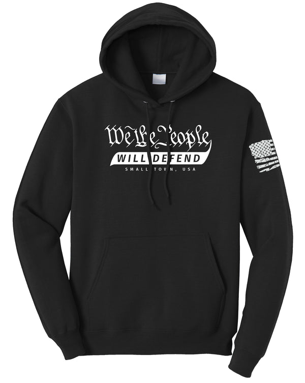 We The People Fleece Pullover Hooded Sweatshirt