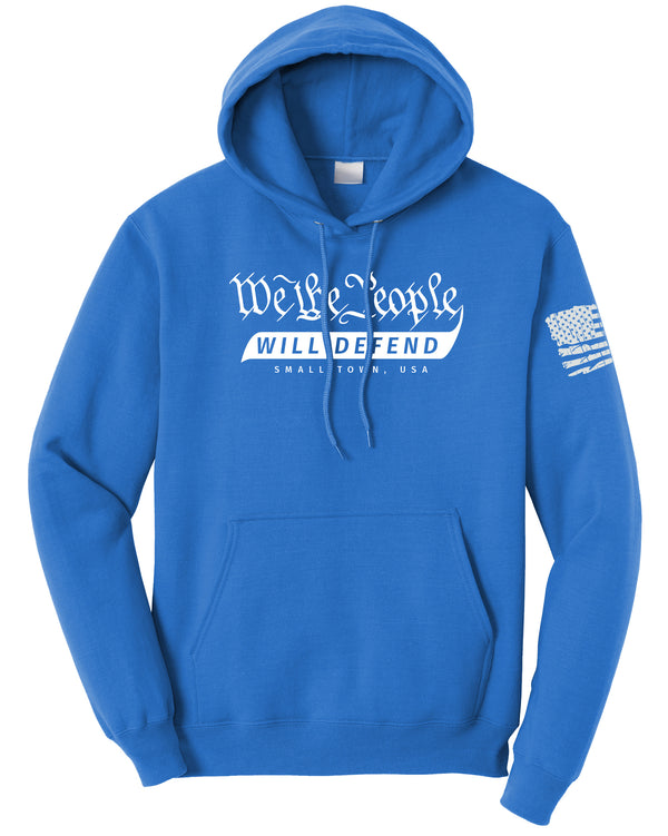 We The People Fleece Pullover Hooded Sweatshirt