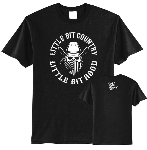 Kingery Little Bit Country Little Bit Hood Short Sleeve T-Shirt