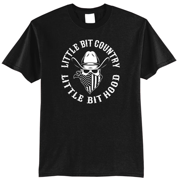 Kingery Little Bit Country Little Bit Hood Short Sleeve T-Shirt