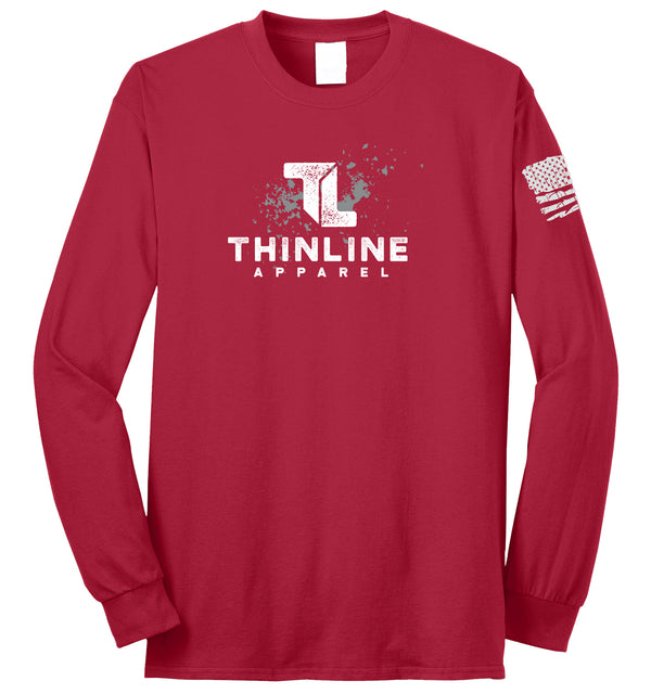 ThinLine Apparel Grunge Long Sleeve T-Shirt