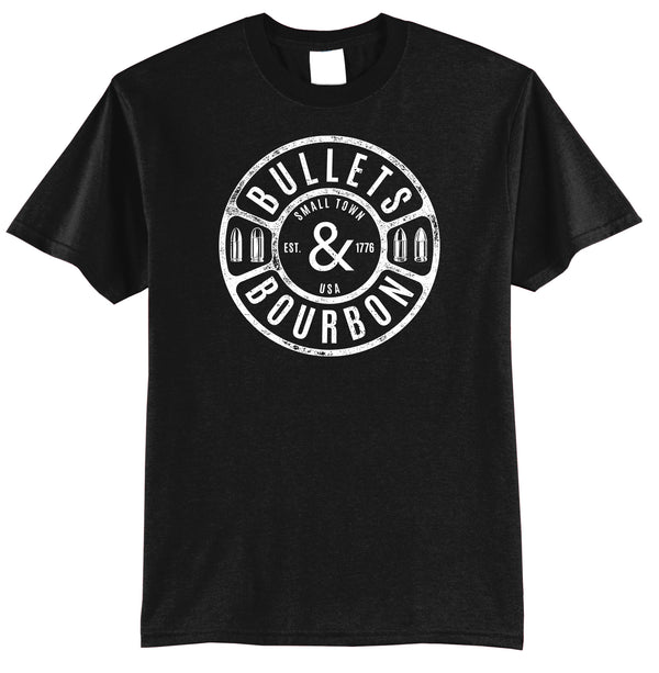 Bullets & Bourbon Short Sleeve T-Shirt