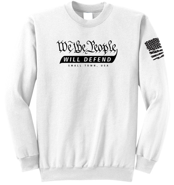 We The People Fleece Crewneck Sweatshirt